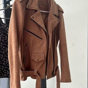 100 percent premium leather jacket from revolve